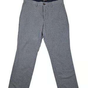Banana Republic Men's Aiden Fit Pin Stripe Chino Pants Size 32x30 Casual Dress